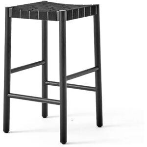 &Tradition TK7 Betty Chair Barstol H: 66 cm - Black w. Black Linen