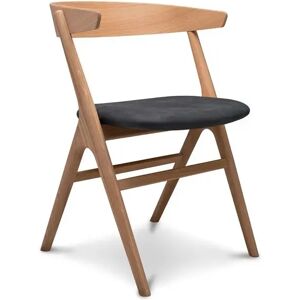 Sibast Furniture No 9 Dining Chair SH: 45 - Soap Oak/Solid Black