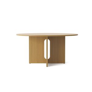 Audo Copenhagen Androgyne Dining Table Ø: 150 cm - Natural Oak/Natural Oak