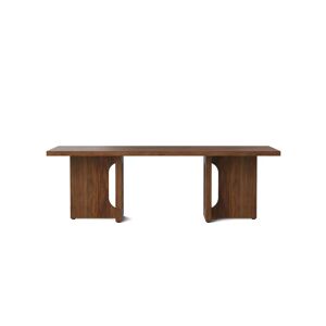 Audo Copenhagen Androgyne Lounge Table 120x45 cm - Walnut / Walnut