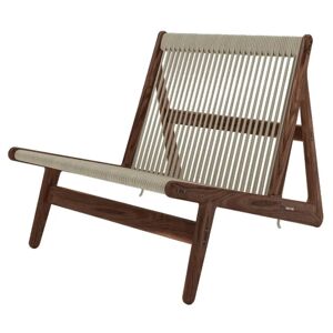 GUBI MR01 Initial Lounge Chair SH: 33 cm - Walnut