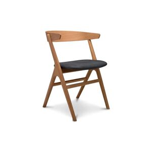 Sibast Furniture No 9 Dining Chair SH: 45 - Natural Oiled Oak / Dunes Leather Anthrazite