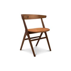 Sibast Furniture No 9 Dining Chair SH: 45 - Smoked Oak / Dunes Leather Cognac