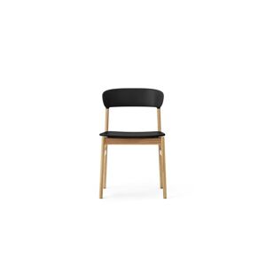 Normann Copenhagen Herit Chair SH: 45 cm - Oak Base/Black