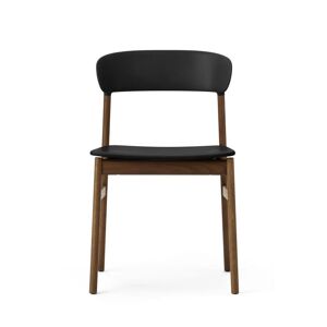 Normann Copenhagen Herit Chair SH: 45 cm - Smoked Oak / Black