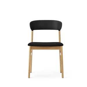 Normann Copenhagen Herit Chair Upholstery SH: 45 cm - Oak / Synergy Black