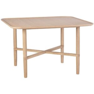 Haslev Opus Kvadratisk Sofabord 56x56 cm - Hvidolieret Eg