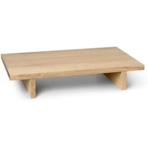 Ferm Living Kona Low Table 78x47,5cm - Natural Oak Veneer