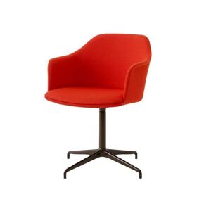 &Tradition HW46 Rely Chair Swivel Base H: 45,5 cm - Vidar 542 / Bronzed Base