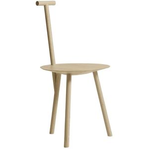 Please Wait to be Seated Spade Chair SH: 45 cm - Natural Ash