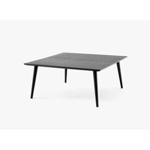 &Tradition In Between Coffee Table SK24 90x90 cm - Black Lacquered Oak