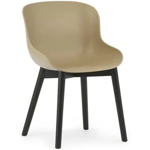 Normann Copenhagen Hyg Spisebordsstol SH: 46 cm - Sand/Sort Eg