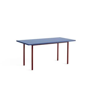 Hay Two Colour Table 160x82 cm - Maroon Red Powder / Blue