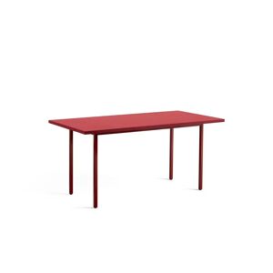 Hay Two Colour Table 160x82 cm - Maroon Red Powder / Red