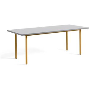 Hay Two Colour Table 200x90 cm - Ochre Powder / Light Grey