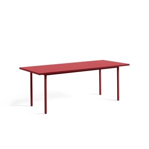 Hay Two Colour Table 200x90 cm - Maroon Red Powder / Red