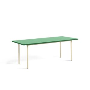 Hay Two Colour Table 200x90 cm - Ivory Powder / Mint Green