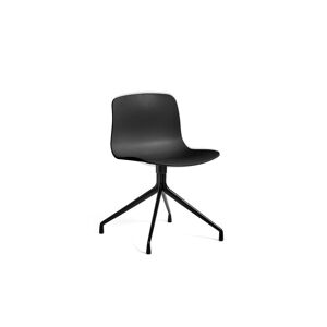 Hay AAC 10 About A Chair SH: 46 cm - Black Powder Coated Aluminium/Black