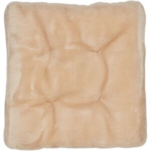 Natures Collection New Zealand Sheepskin Moccasin Seat Cover Square 45x45 cm - Natural