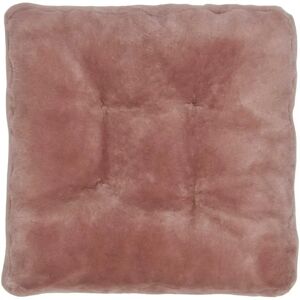 Natures Collection New Zealand Sheepskin Moccasin Seat Cover Square 45x45 cm - Light Purple