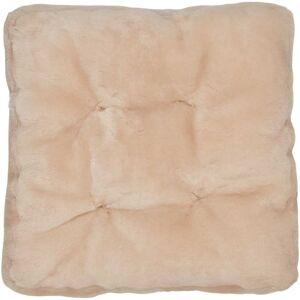 Natures Collection New Zealand Sheepskin Moccasin Seat Cover Square 45x45 cm - Chestnut