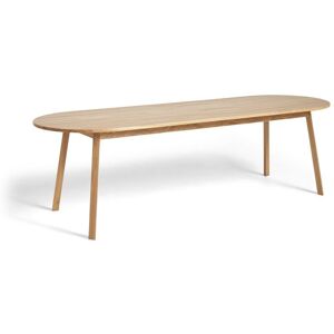 Hay Triangle Leg Table 250x85 cm - Lacquered Oak