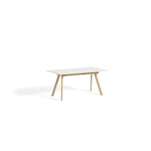 HAY CPH 30 Extendable Table 160/310x80x74 cm - Lacquered Solid Oak/Off White Linoleum