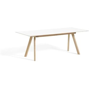 Hay CPH 30 Extendable Table 200/400x90x74 cm - Lacquered Solid Oak/White Laminate