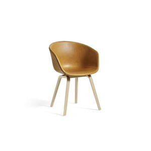 HAY AAC 23 About A Chair SH: 46 cm - Lacquered Oak Veneer/Sense Cognac