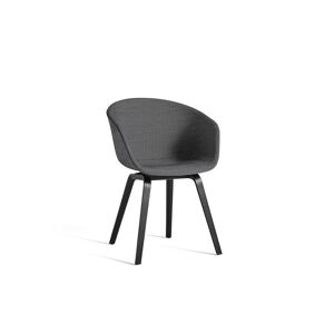 HAY AAC 23 About A Chair SH: 46 cm - Black Lacquered Oak Veneer/Surface by 190