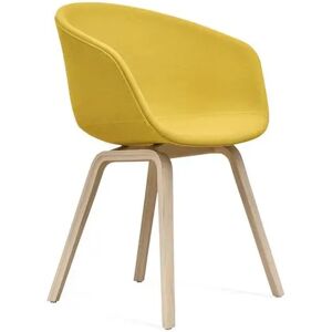 HAY AAC 23 About A Chair SH: 46 cm - Lacquered Oak Veneer/Steelcut Trio 446