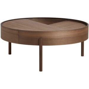 Woud Arc Coffee Table Ø: 89 cm - Walnut