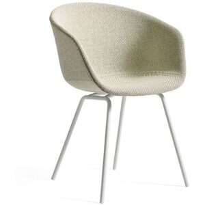 HAY AAC 27 About A Chair SH: 46 cm - White Powder Coated Steel/Coda 100