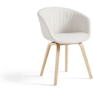 HAY AAC 23 Soft About A Chair SH: 46 cm - Lacquered Oak Veneer/Steelcut 220