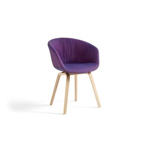 Hay AAC 23 Soft About A Chair SH: 46 cm - Lacquered Oak Veneer/Remix 686