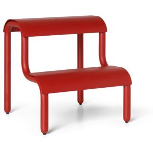 Ferm Living Up Step Stool H: 36,2 cm - Poppy Red