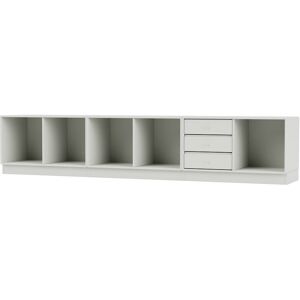 Montana Selection Rest Bænk med sokkel 7 cm 208,8x35,4x38 cm - 09 Nordic