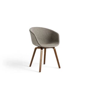 Hay AAC 23 About A Chair SH: 46 cm - Lacquered Walnut Veneer/Hallingdal 270