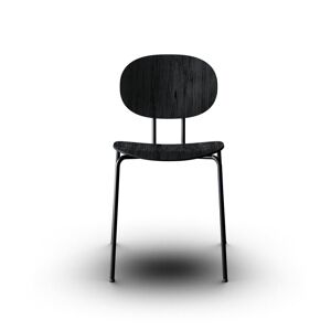 Sibast Furniture Piet Hein Chair SH: 45 cm - Black Oak