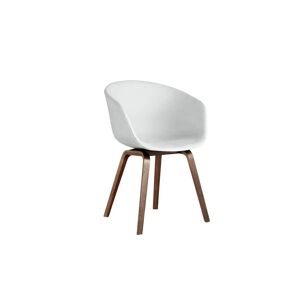 Hay AAC 23 About A Chair SH: 46 cm - Lacquered Walnut Veneer/Linara 311