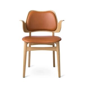 Warm Nordic Gesture Chair SH: 46 cm - Oak/Camel