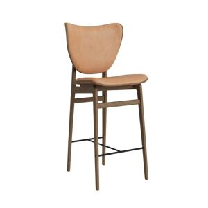 NORR11 Elephant Bar Chair SH: 75 cm - Light Smoked Oak/Dunes Camel 21004