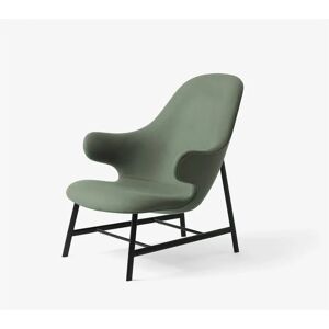 &Tradition Catch JH13 Lounge Chair SH: 36 cm - Black/Green