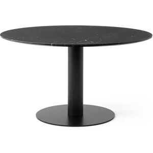 &Tradition In Between SK20 Dining Table Ø: 150 cm - Nero Marquina Marble Marble/Matt Black