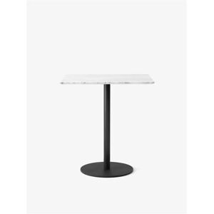 &Tradition In Between SK16 Dining Table 60x70 cm - Bianco Carrara Marble/Black Base