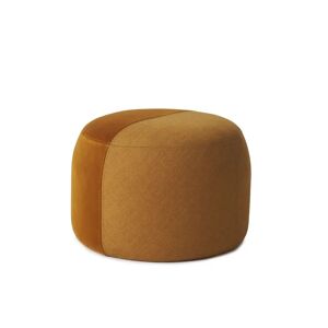 Warm Nordic Dainty Pouf Ø: 55 cm - Dark Ochre/Amber