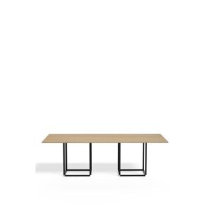 New Works Florence Dining Table Rectangular 110x240 cm - Natural Oak / Black