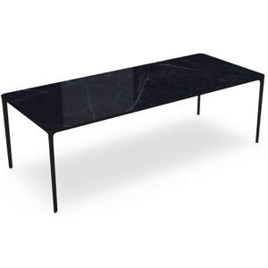 SOVET Slim Rectangular 240x100 cm - Black/Ceramics Polished Marquinia