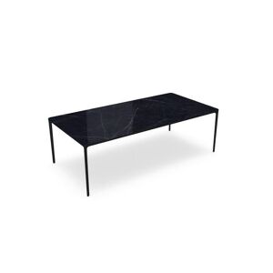 SOVET Slim Rectangular 240x120 cm - Black/Ceramics Polished Marquinia