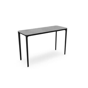 SOVET Slim 4 Legs Console L: 120 cm - Black/Ceramics Grey